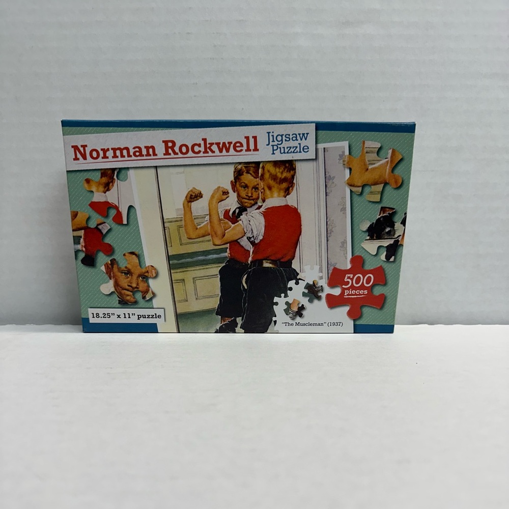 Norman Rockwell Jigsaw Puzzle 500 Pieces
Muscleman (1937)